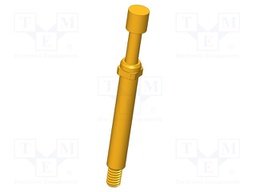 Test needle; Operational spring compression: 4mm; 8A; Ø: 3mm; 1.5N