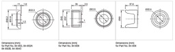 Protective cap; 22mm; 84; -25÷55°C; 50mm; Mat: plastic; Body: yellow