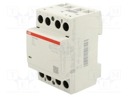 Contactor: 4-pole installation; 40A; 400VAC; 400VDC; NO x4; DIN
