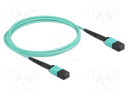 Fiber patch cord; OM4; MPO/PC,both sides; 2m; 50/125um; LSZH