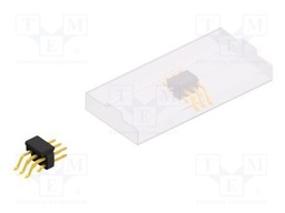 Connector: pin strips; pin header; male; PIN: 6; 2.54mm; SMT; 2x3