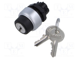 Switch: rotary with ID-key; 22mm; Stabl.pos: 2; IP66,IP67,IP69K