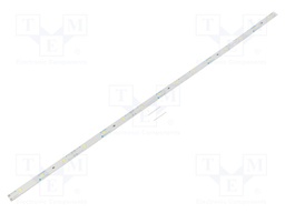 LED strip; 12V; white cold; W: 10mm; L: 500mm; CRImin: 80; 120°; D: 3mm