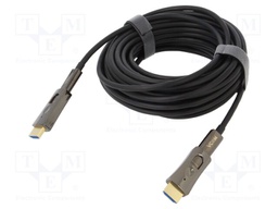 Cable; HDCP 2.2,HDMI 2.0,optical; 10m; black; Core: OFC