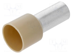 Bootlace ferrule; insulated; copper; Insulation: polypropylene