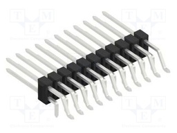 Connector: pin strips; pin header; male; PIN: 22; 2.54mm; SMT,THT