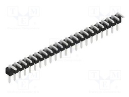 Connector: pin strips; pin header; male; PIN: 22; 2.54mm; THT; 1x22