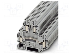 Splice terminal: rail; PA; L: 64.4mm; terminals: 4; W: 6.2mm