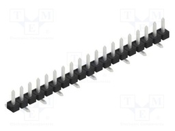Connector: pin strips; pin header; male; PIN: 19; 2.54mm; SMT; 1x19