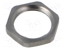 Nut; M16; stainless steel; 19mm; Thread: metric; Pitch: 1.5