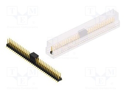 Connector: pin strips; pin header; male; PIN: 68; 2.54mm; SMT; 2x34
