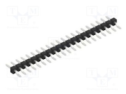 Connector: pin strips; pin header; male; PIN: 21; 2.54mm; SMT; 1x21