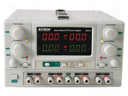 Power supply: laboratory; Channels: 4; 0÷30VDC; 0÷5A; 0÷30VDC; 0÷5A