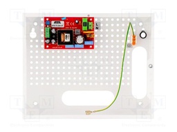 Power supply; IP20; 190÷260VAC; CCTV; PCB,plastic; APS; 24VDC; 90%