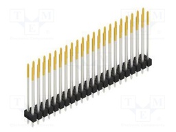 Connector: pin strips; pin header; male; PIN: 44; 2.54mm; THT; 2x22