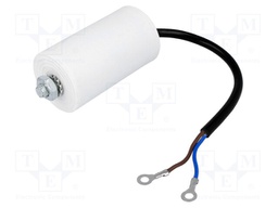 Capacitor: motors, run; 20uF; 450V; Ø40x70mm; -25÷70°C; ±5%; 3000h