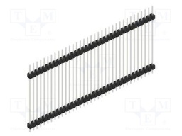 Connector: pin strips; pin header; male; PIN: 35; 2.54mm; THT; 1x35