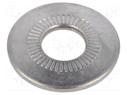 Washer; internally serrated; M10; D=27mm; h=3.1mm; BN 21207
