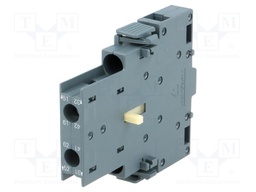 Auxiliary contacts; Series: 3RT20; Size: S0,S2; Mounting: side