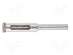 Drill bit; Ø: 10mm; for stoneware; Drill Bit: diamond