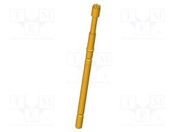 Test needle; Operational spring compression: 4mm; 8A; Ø: 2mm; 3N