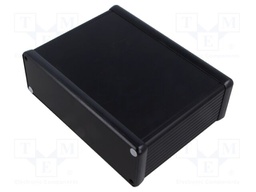 Enclosure: with panel; 1455; X: 165mm; Y: 120mm; Z: 51.5mm; aluminium