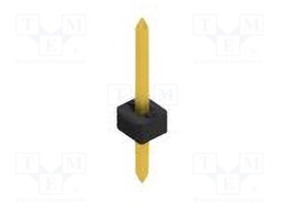 Connector: pin strips; pin header; male; PIN: 1; 2mm; THT; 1x1; 100V