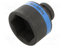 Wrench; 6-angles,hex socket,socket spanner; 1"; 93mm; short