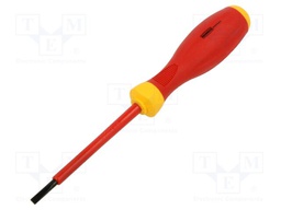 Screwdriver: insulated; slot; SL 3.5; 75mm; 1kVAC