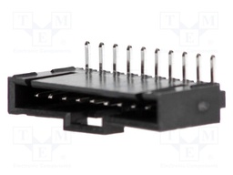 Socket; wire-board; male; SL; 2.54mm; PIN: 10; THT; tinned