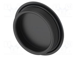 Stopper; polyamide; black; IP68; Entrelec; Gland: PG36; 13mm