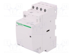 Contactor: 4-pole installation; NO x4; 230÷240VAC; 16A; DIN; ICT