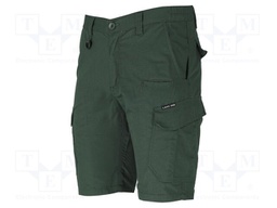 Protective shorts; Size: XXL; green; short; 220g/m2