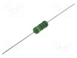 Resistor: wire-wound; high voltage; THT; 11Ω; 1W; ±5%; Ø5x12mm