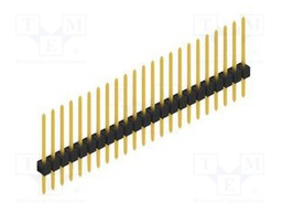Connector: pin strips; pin header; male; PIN: 23; 2.54mm; THT; 1x23