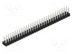 Connector: pin strips; pin header; male; PIN: 58; 2.54mm; THT; 2x29