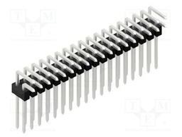 Connector: pin strips; pin header; male; PIN: 36; 2.54mm; THT; 2x18
