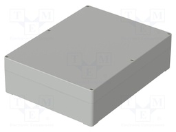 Enclosure: multipurpose; X: 230mm; Y: 300mm; Z: 85mm; EUROMAS; ABS