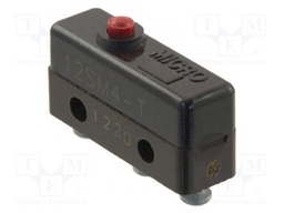 Microswitch SNAP ACTION; without lever,precise operation; SPDT