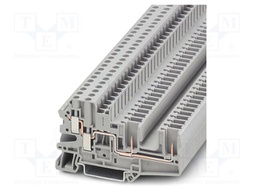 Splice terminal: rail; UT; PA; terminals: 4; W: 6.2mm; H: 82.4mm