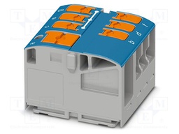 Splice terminal: rail; 24A; 450V; push-in; PA; L: 21.7mm; 0.14÷4mm2