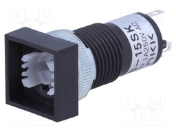 SWITCH, PUSHBUTTON, NON-ILLUMINATED, SPDT, 1A, 250V