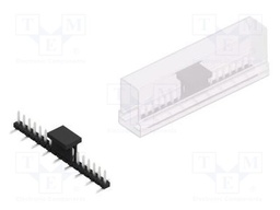 Connector: pin strips; pin header; male; PIN: 17; 2mm; SMT; 1x17