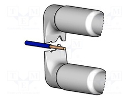 Tip; for thermal stripping of wires; 30AWG; 0.25mm