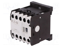 Contactor: 3-pole; NO x3; Auxiliary contacts: NO; 24VDC; 12A; DIN