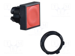Switch Actuator, Red, Schneider Harmony XB5 Series 22mm Non-Illuminated Pushbutton Switches