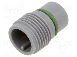 Connector: M12; PIN: 4; male; IP65,IP67; soldering; gold-plated