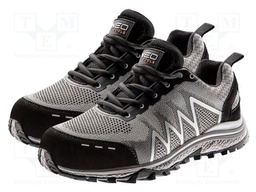Shoes; Size: 43; grey-black; slip; Safety cat: O1 SRA