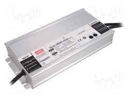 Power supply: switched-mode; LED; 480W; 42VDC; 35.7÷44.1VDC; IP65