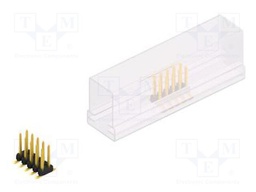 Connector: pin strips; pin header; male; PIN: 10; 2mm; SMT; 2x5; 100V